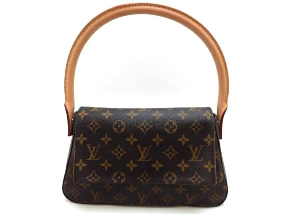 LOUIS VUITTON Looping Shoulder Bag Hobo Monogram